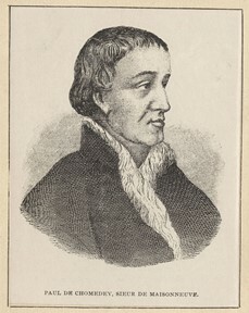 Fondation de Montréal ( Ville-Marie)  Par Paul Chomedey de Maisonneuve