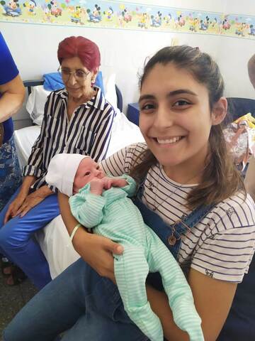 Nacimiento de mi sobrino Benjamín