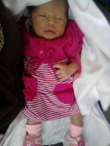 Nació mi hermana Arely