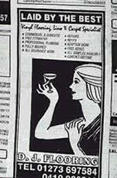 Publicación del primer anuncio subliminal