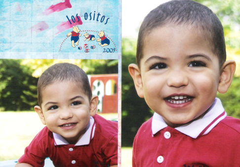 Betreten Ich den Kindergarten