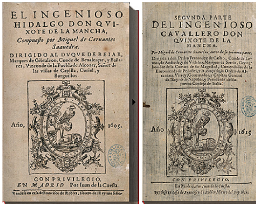 Cervantes, Don Quixote, Part I