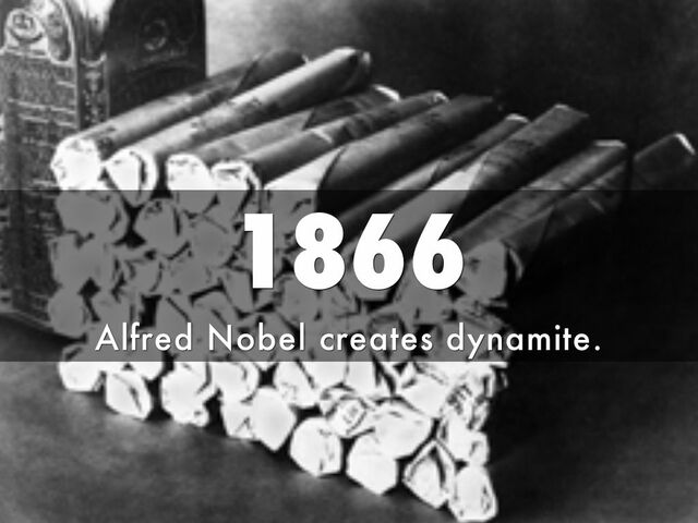 Dynamite is invented.