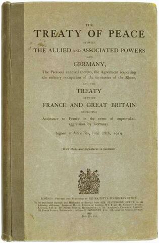 Treaty of Versailles