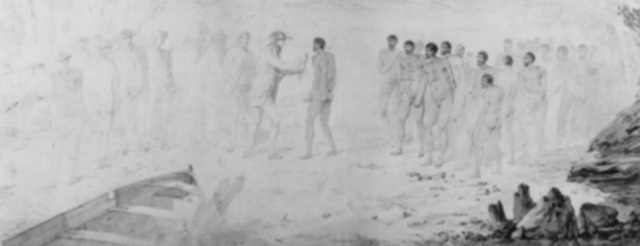 First Europeans Arrive in Adventure Bay