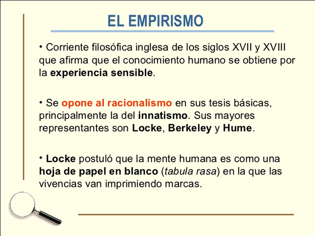 CONCEPTO DE EMPIRISMO