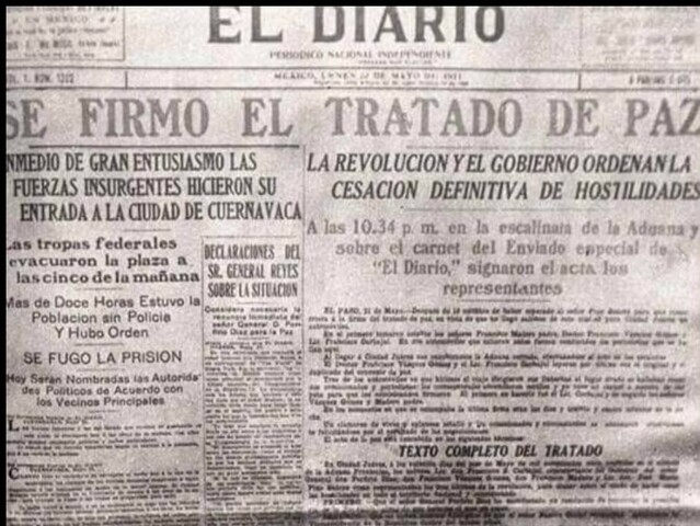 1911 Tratados de Ciudad Juárez