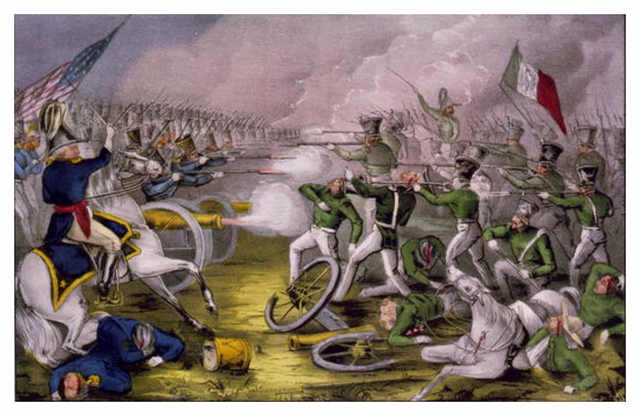 Lucha contra soldados norteamericanos