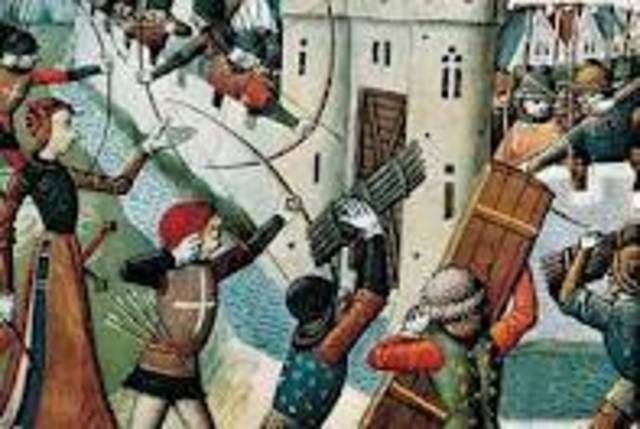 Comienzo de la guerra de los 100 años