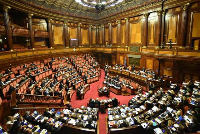 The Italian Chamber of Deputies.