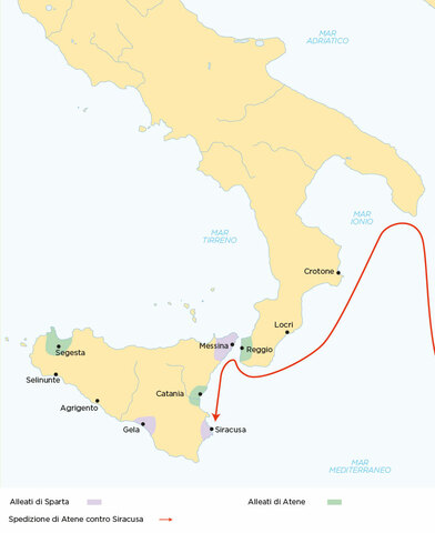 guerra del Peloponneso: 2° fase