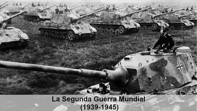 Inicio de la segunda guerra mundial