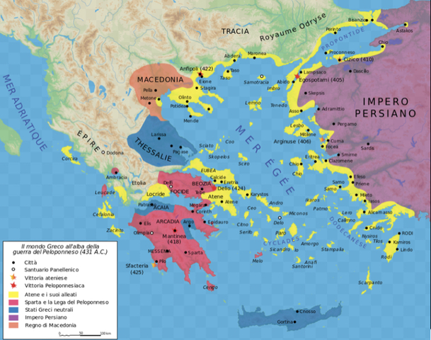 Guerra del Peloponneso  431A.C.