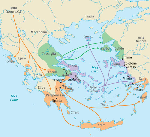 PRIMA COLONIZZAZIONE (XI sec. a.C)