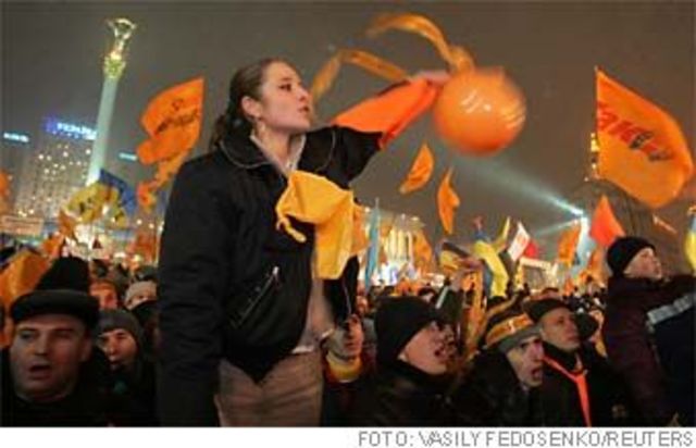 Orangea revolutionen