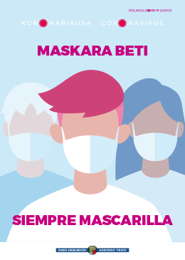 Mascarilla obligatoria en España