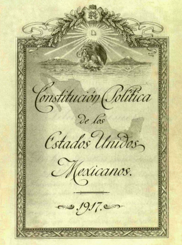 LA CONSTITUCIÓN DE 1917