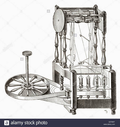 Water Frame de Richard Arkwright