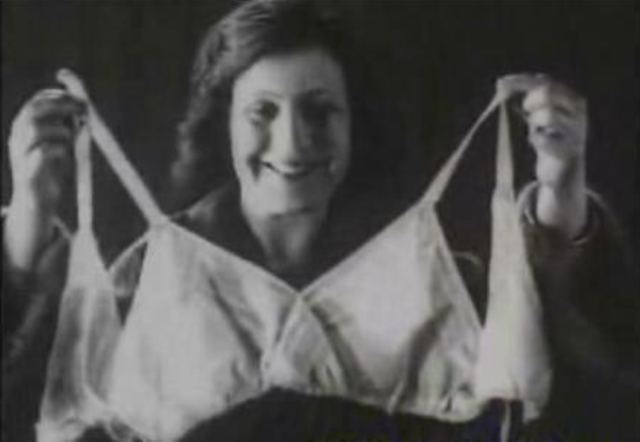 The first bra was invented