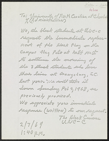 UNC Charlotte refuses to acknowledge Black student deaths