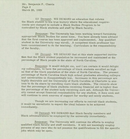 Colvard responds to Ben Chavis