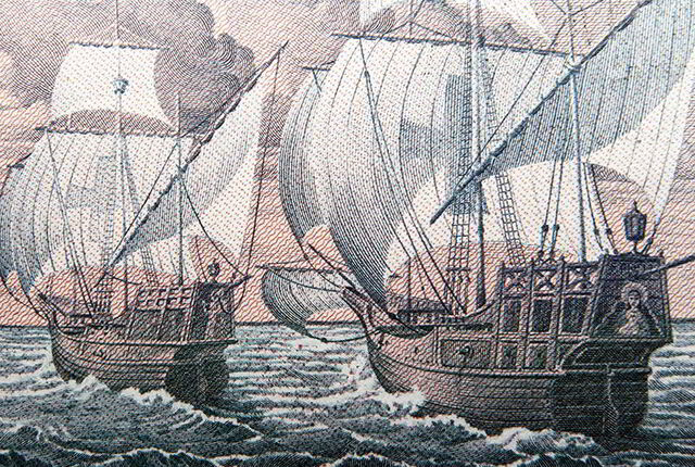 When Crhistopher Columbus sailed to America on October 12, 1492