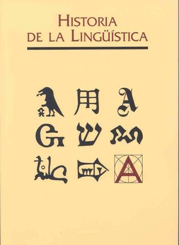 Historia de la lingüística