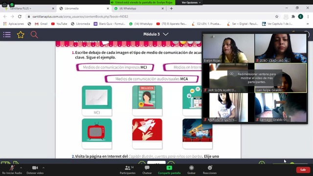 MOMENTO 3 DESARROLLO DE LA EXPERIENCIA