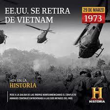 Tratado de París. EEUU se retira de Vietnam