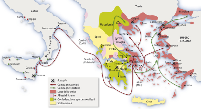 GUERRA DEL PELOPONNESO (431-404 a.C)