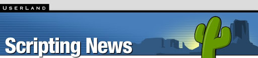 Scripting News se Funda