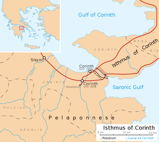 Gli abitanti di Corinto fondono Siracusa