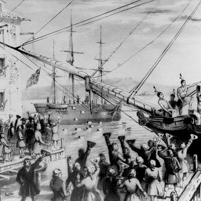 Timeline: REVOLUCIÓN DEL TÉ (1763 - 1773)