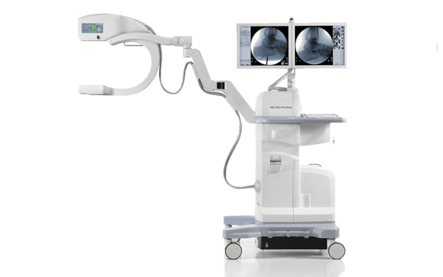 Primer arco quirúrgico con brazo en "C"