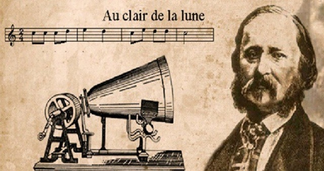 Primera grabación de sonido conocida.