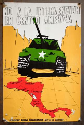 Intervenciones en Centroamérica.