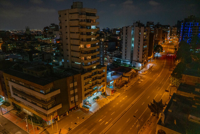 El inicio de la cuarentena en Colombia
