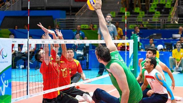 Voleibol y los praolimpicos.