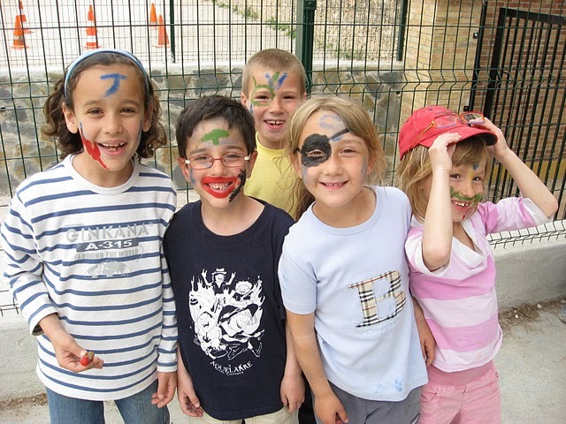 em vaig pintar la cara