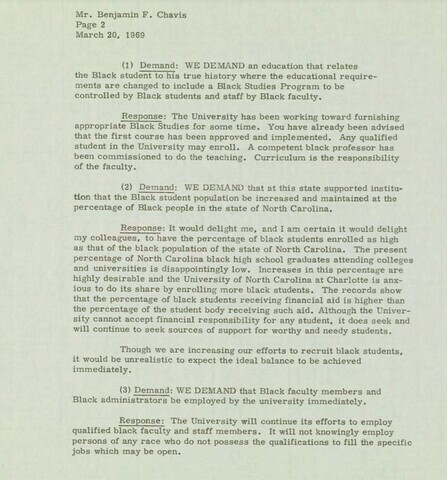 Colvard responds to Ben Chavis