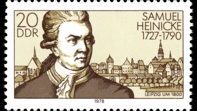 SAMUEL HEINICKE- PROFESSOR ALEMÃO DESENVOLVEU O TRABALHO DE ORALIZAÇÃO DA PESSOA COM SURDEZ, TENDO A LEITURA LABIAL COM PRIORITÁRIA DO MOMENTO.