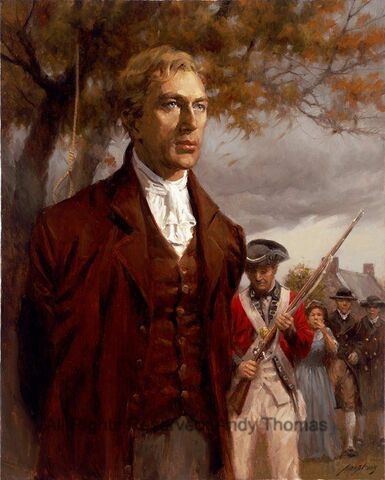 Nathan Hale's Execution