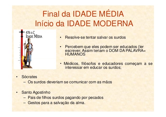 Idade Média até Início da Idade Moderna