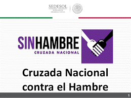 Cruzada Nacional Contra el Hambre (CNCH)