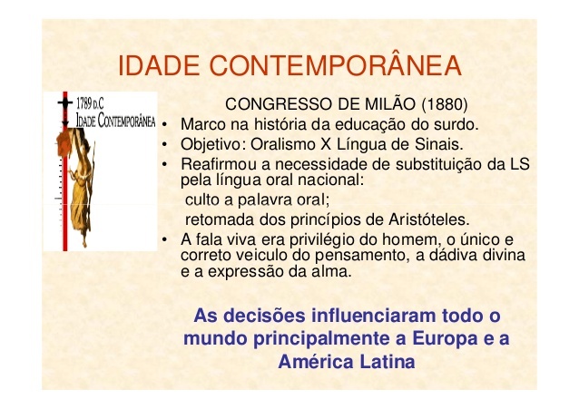 Idade Contemporânea - Sec. XIX