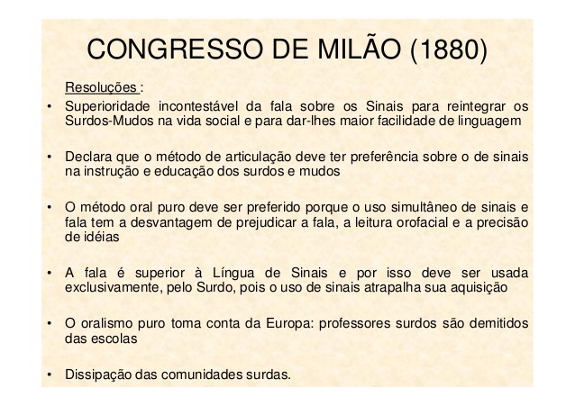 Resoluções do Congresso de Milão