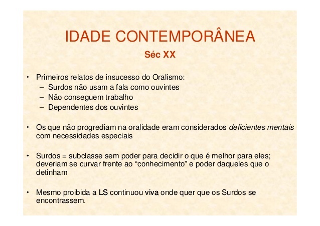 Idade Contemporânea- Sec. XX