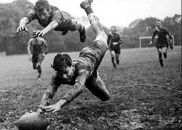 Primer partido de rugby