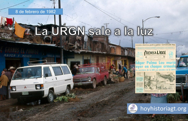 Sale a la luz pública la URNG