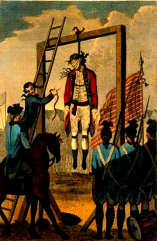 Execution of Major John André
